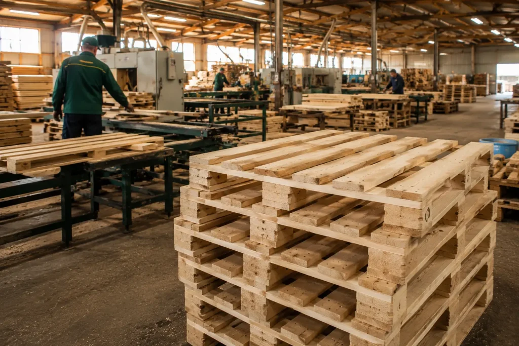 Пиломатеріали від пилорами Мрія Дерев’яні піддони Житомир Паливна щепа Житомир Дерев’яна тара під замовлення